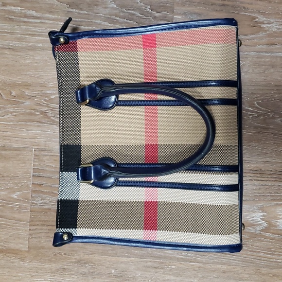 Alina's Exclusives Plaid Tartan Crossbody / Handbag Travel Versatile Boxy Classy - Picture 1 of 10
